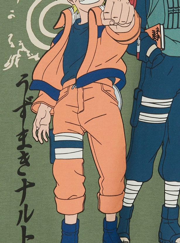 FAME FOREVER Boys Naruto Print Sweatshirt