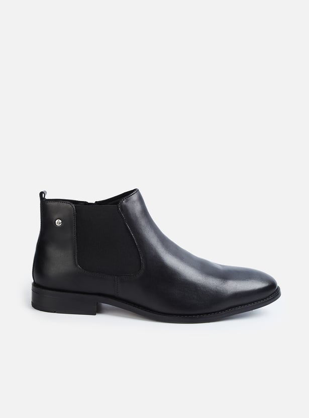 HUSH PUPPIES Aiden Solid Chelsea Boots