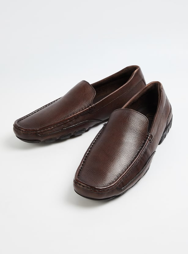 HUSH PUPPIES Solid Slip-Ons