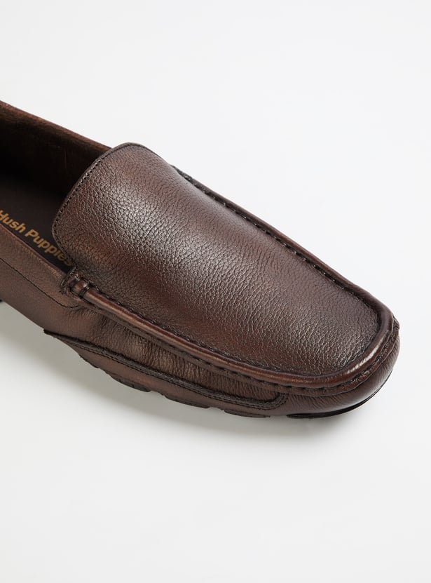 HUSH PUPPIES Solid Slip-Ons