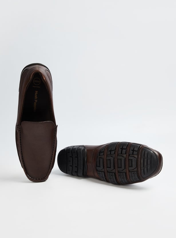 HUSH PUPPIES Solid Slip-Ons