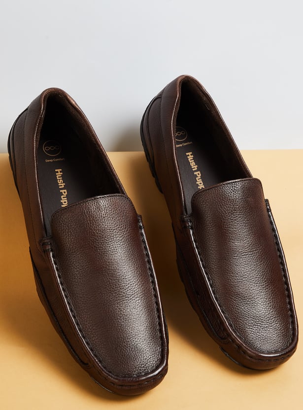 HUSH PUPPIES Solid Slip-Ons