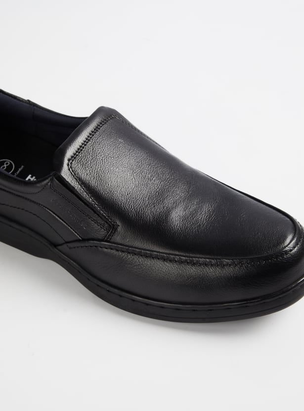 HUSH PUPPIES Solid Slip-Ons