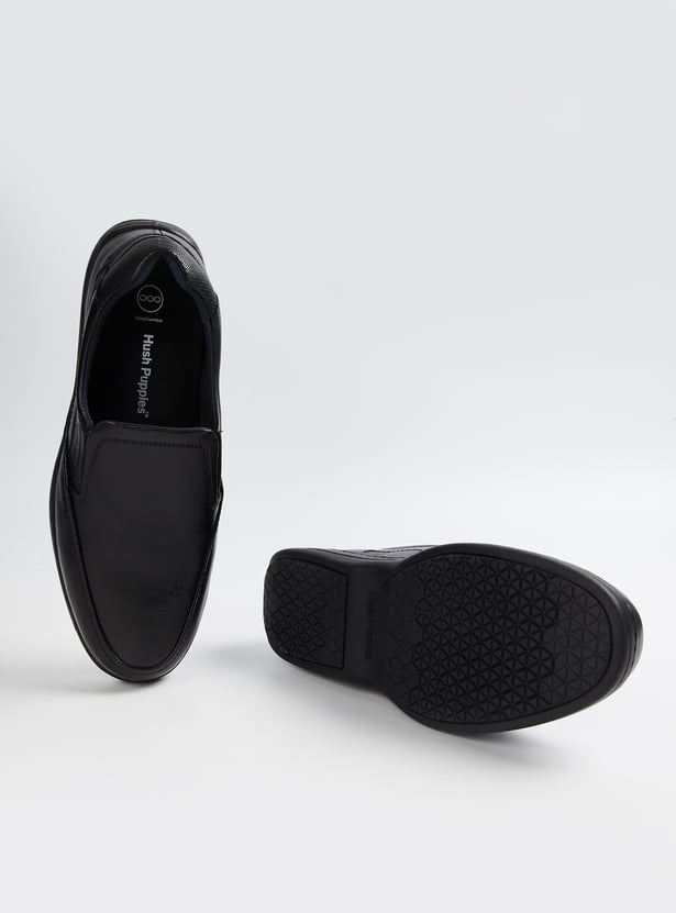HUSH PUPPIES Solid Slip-Ons