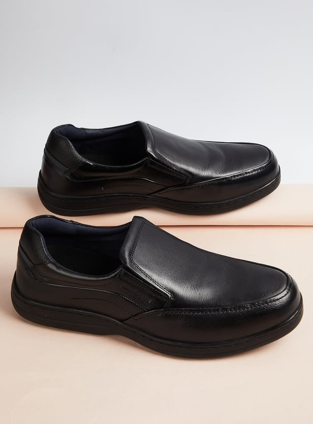 HUSH PUPPIES Solid Slip-Ons