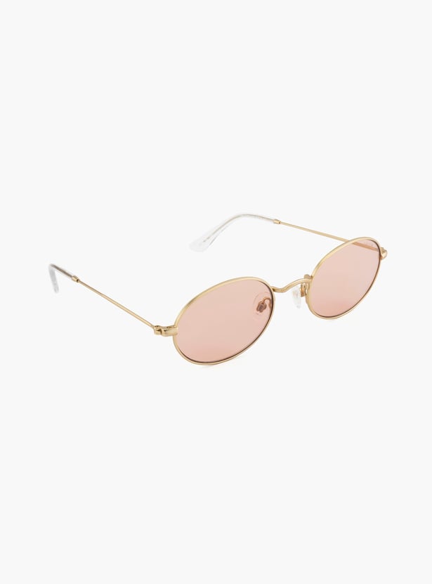 OPIUM UV Protected Oval Sunglasses - OP-10384-C07-51