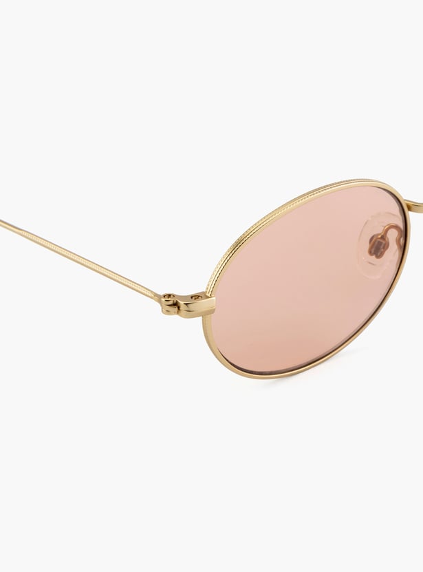 OPIUM UV Protected Oval Sunglasses - OP-10384-C07-51