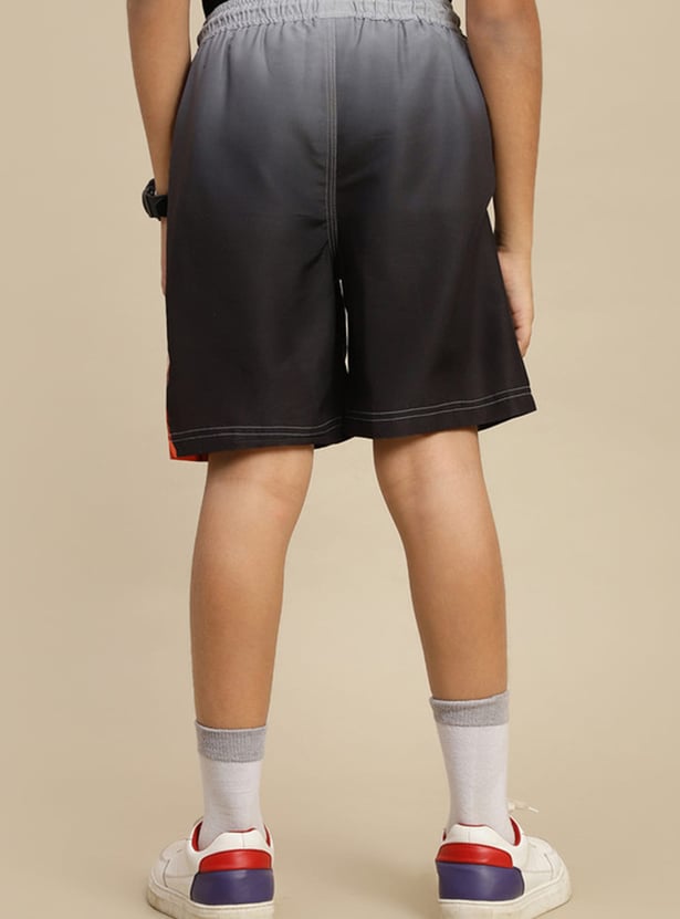 KIDSVILLE Boys Dragon Ball Z Print Shorts