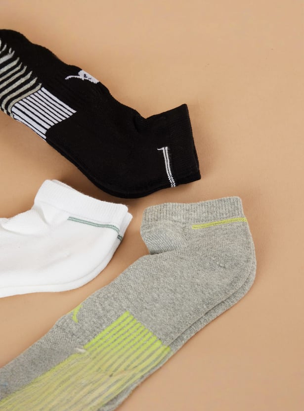 KAPPA Knitted Ankle-Length Socks - Pack of 3