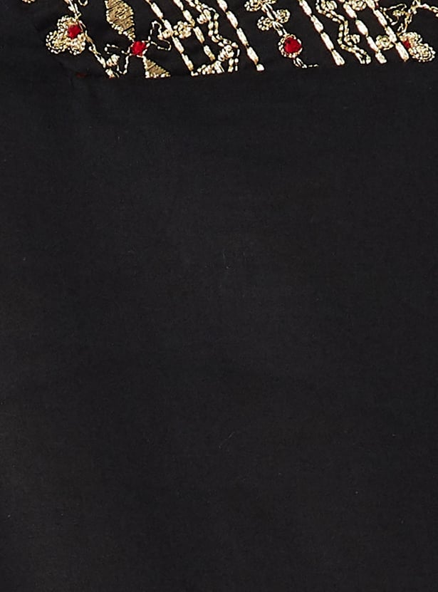 MELANGE Embroidered Straight Kurta Set