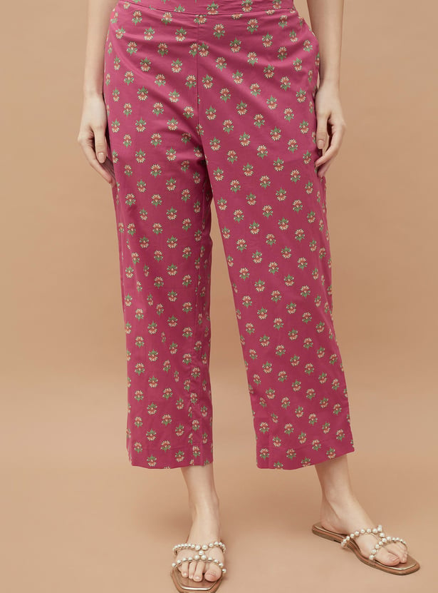 MELANGE Floral Print Kurta Set