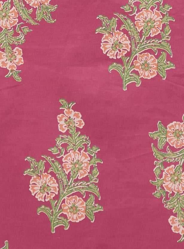 MELANGE Floral Print Kurta Set