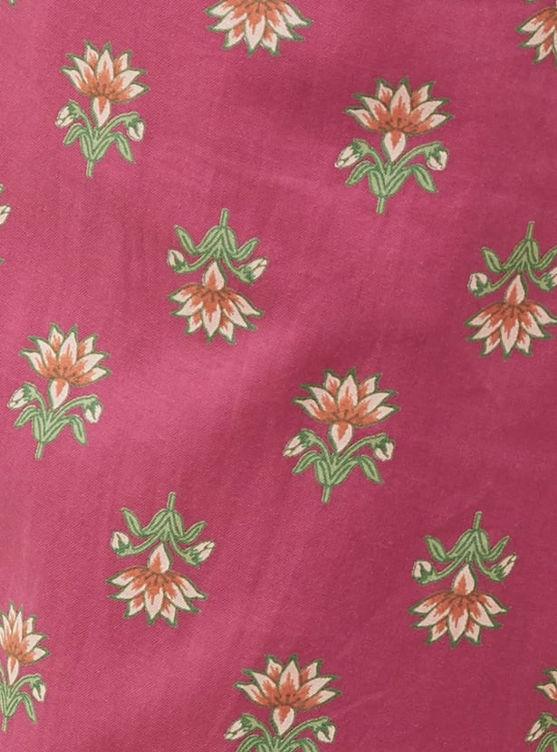 MELANGE Floral Print Kurta Set
