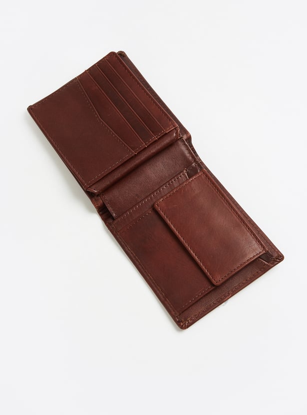 LOUIS PHILIPPE Solid Bi-Fold Wallet