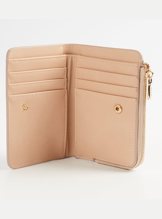 ELLE Monogram Zip-Around Wallet