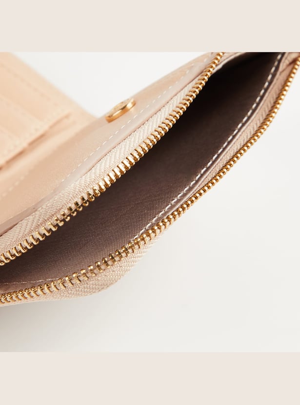 ELLE Monogram Zip-Around Wallet