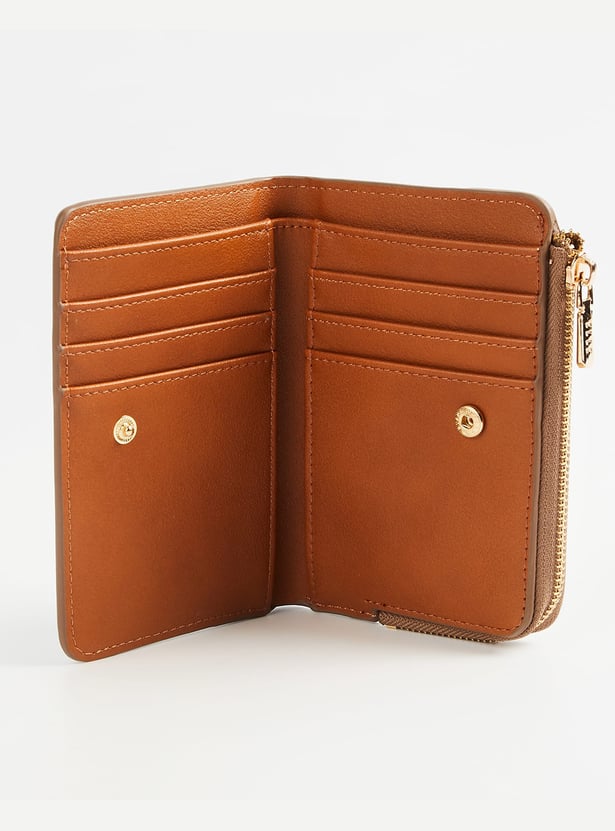 ELLE Monogram Zip-Around Wallet