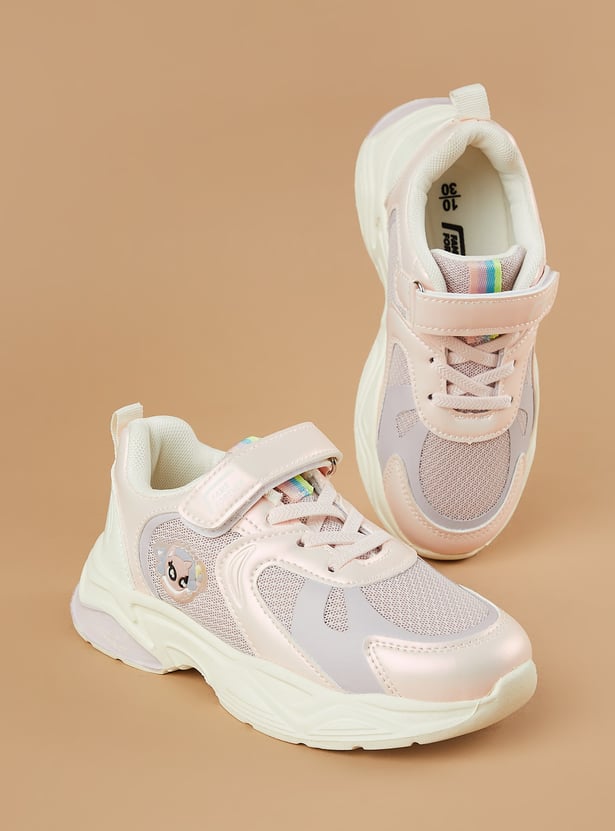FAME FOREVER Girls Panelled Sneakers