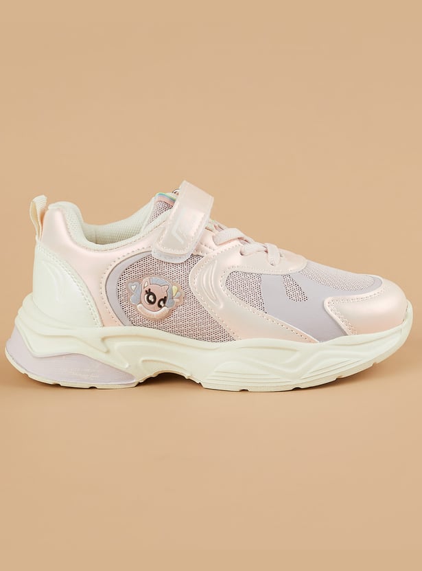 FAME FOREVER Girls Panelled Sneakers