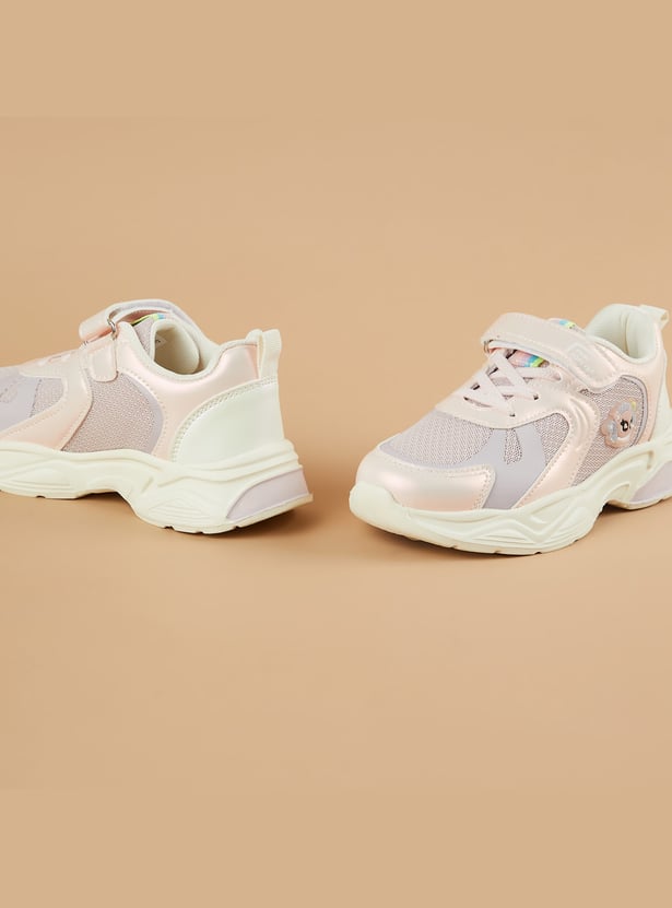 FAME FOREVER Girls Panelled Sneakers