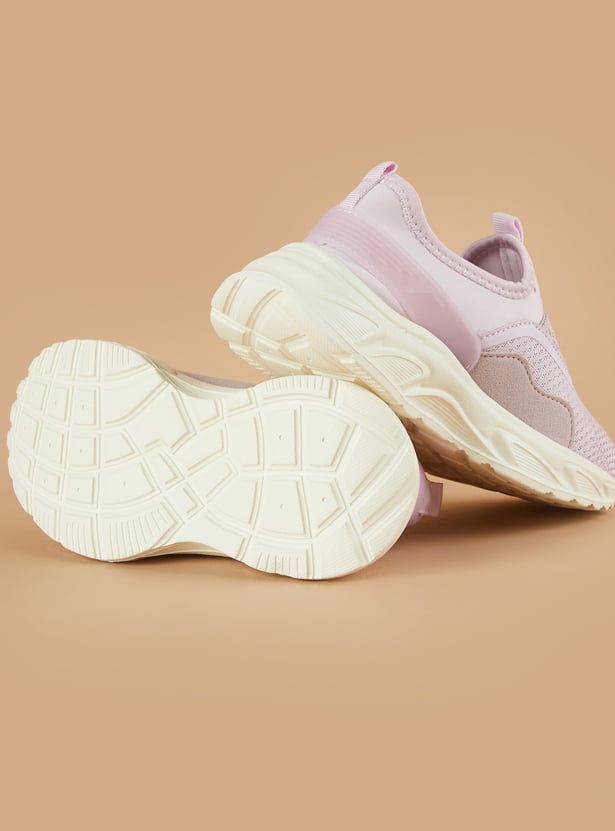 STEELTOE Girls Woven Sneakers