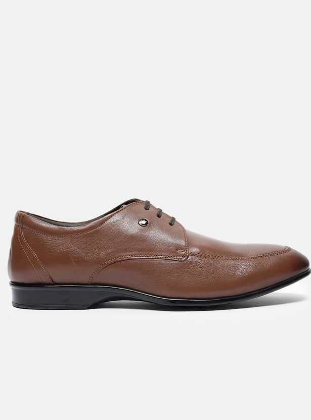 LOUIS PHILIPPE Solid Derby Shoes