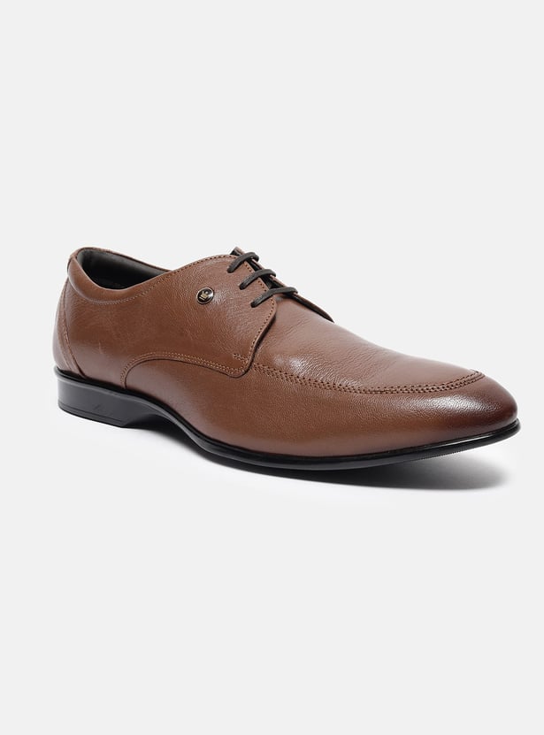 LOUIS PHILIPPE Solid Derby Shoes