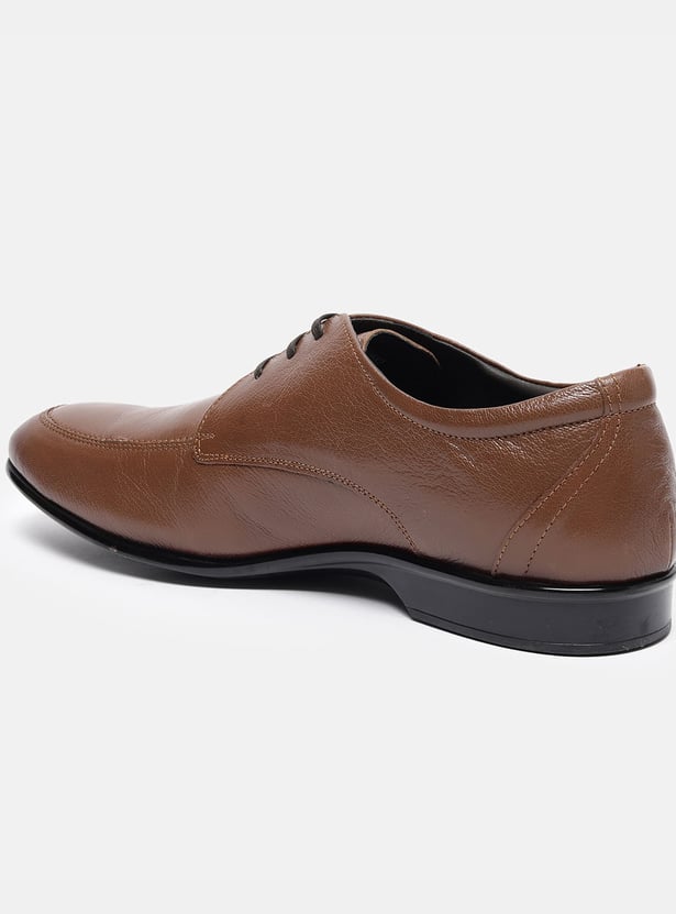 LOUIS PHILIPPE Solid Derby Shoes