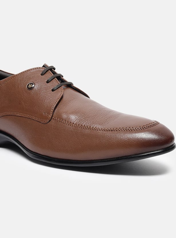 LOUIS PHILIPPE Solid Derby Shoes