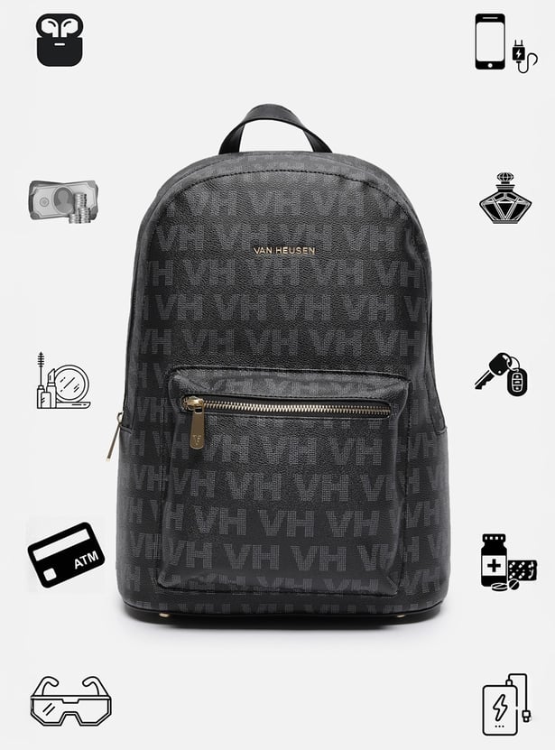 VAN HEUSEN Typographic Print Backpack