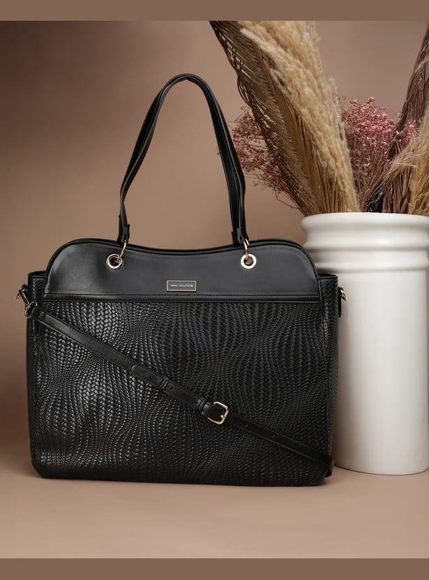 VAN HEUSEN Textured Shoulder Bag