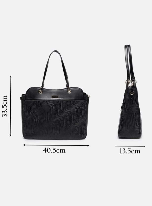VAN HEUSEN Textured Shoulder Bag
