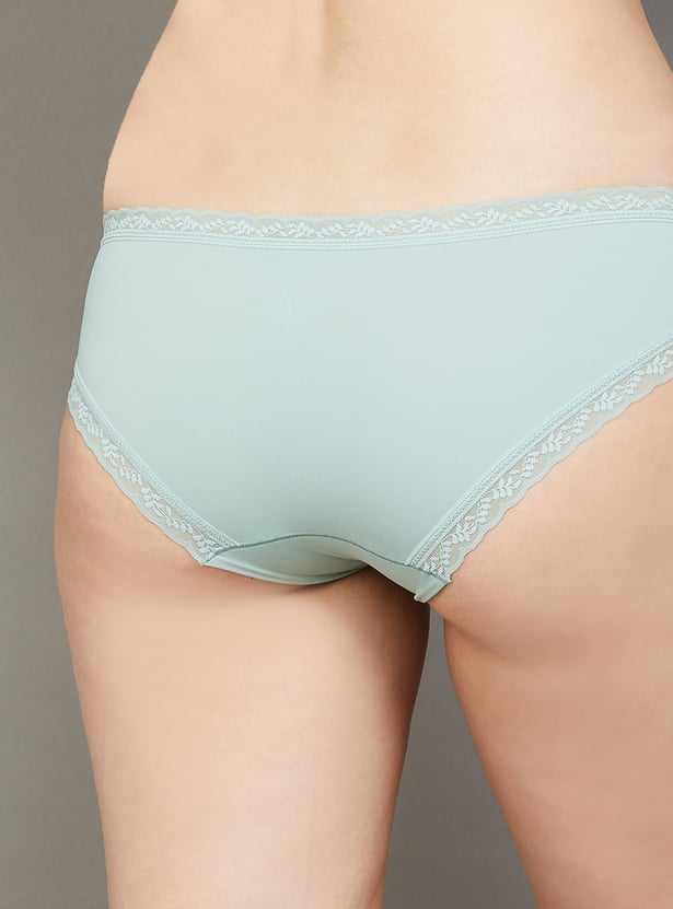 ENAMOR Lace Panel Hipster Panty