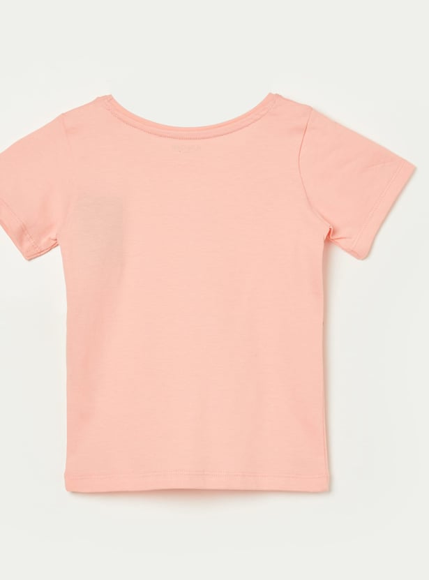 JUNIORS Girls Graphic Print T-shirt