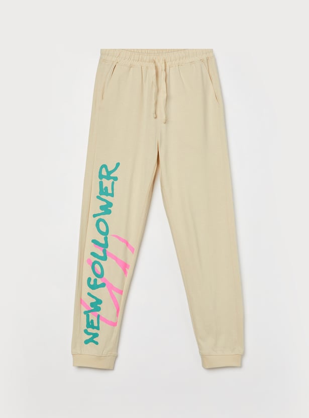 FAME FOREVER Girls Printed Joggers
