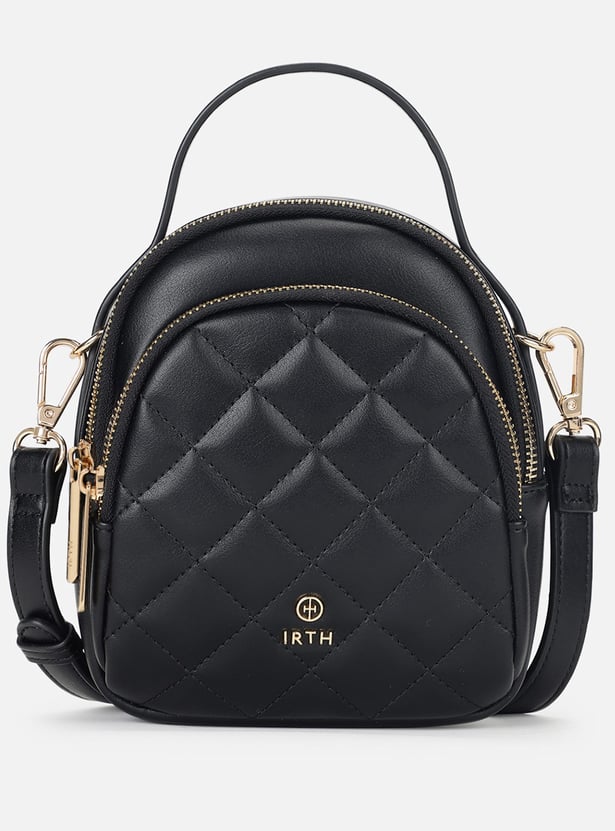 IRTH Quilted Mini Backpack