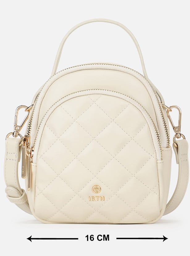 IRTH Quilted Mini Backpack
