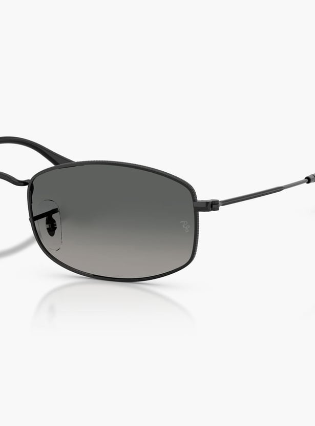 RAY-BAN UV Protected Rectangular Sunglasses - 0RB3832-002-71-55