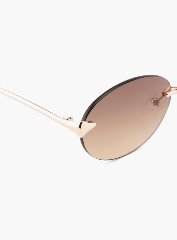 OPIUM Finley UV-Protected Oval Sunglasses - OP-10364-C03-56