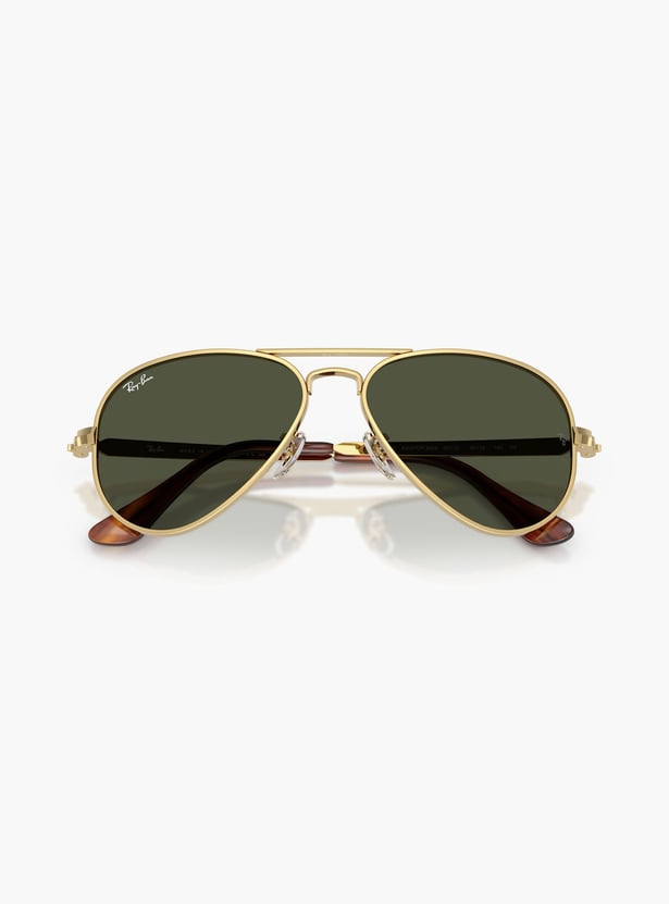 RAY-BAN UV Protected Aviator Sunglasses - 0RB3925-001-31-62