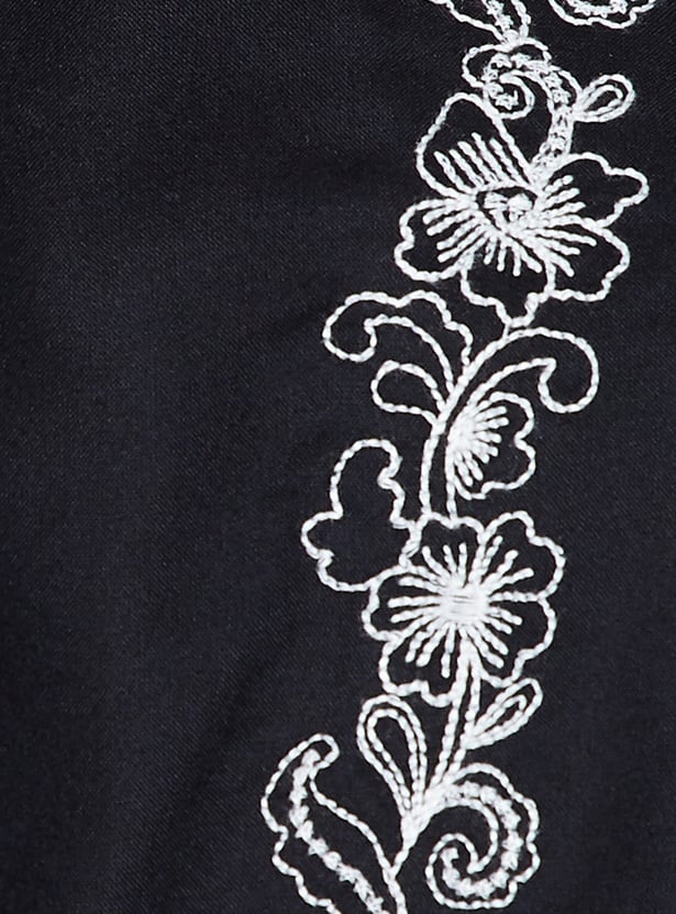 FAME FOREVER Embroidered Top