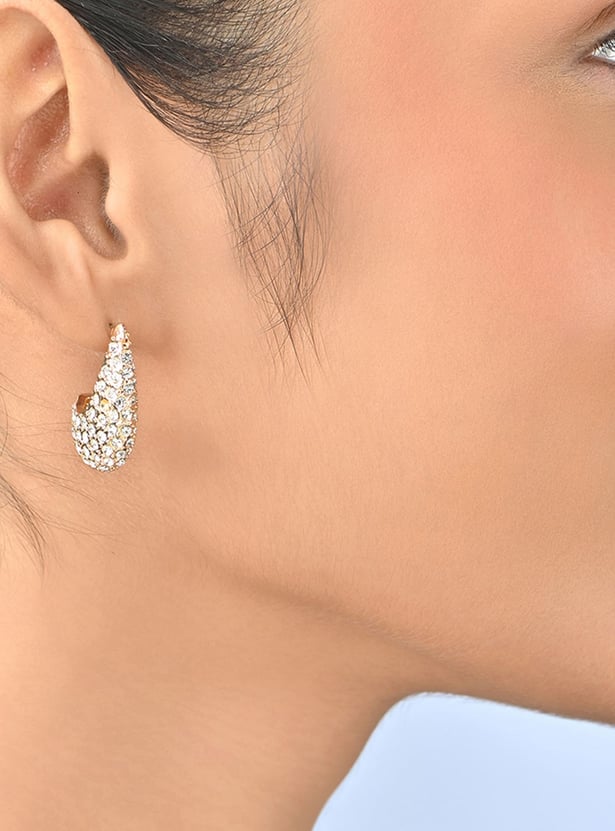 TONIQ Embellished Drop Earrings