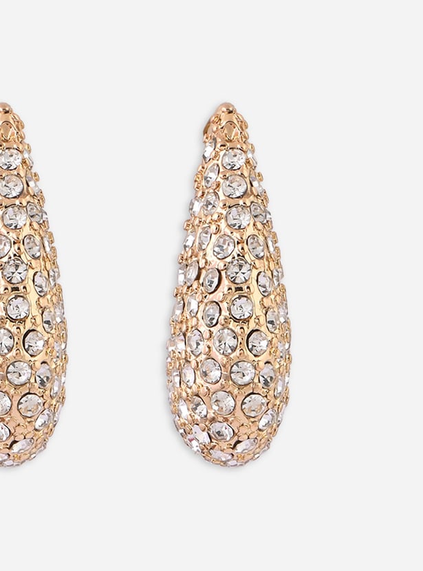 TONIQ Embellished Drop Earrings