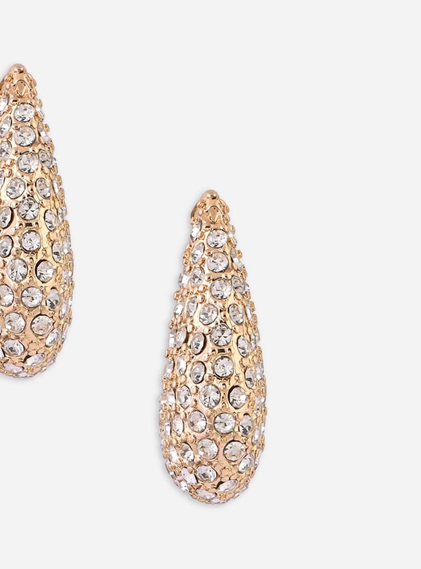 TONIQ Embellished Drop Earrings
