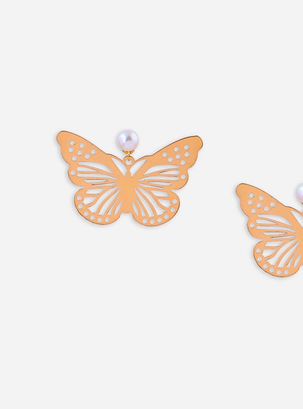 TONIQ Butterfly Drop Earrings