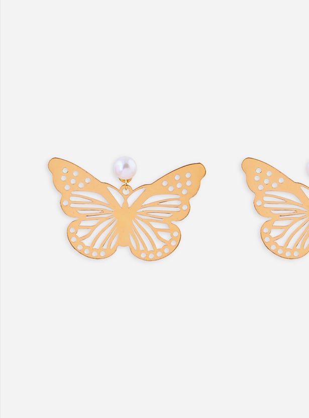 TONIQ Butterfly Drop Earrings
