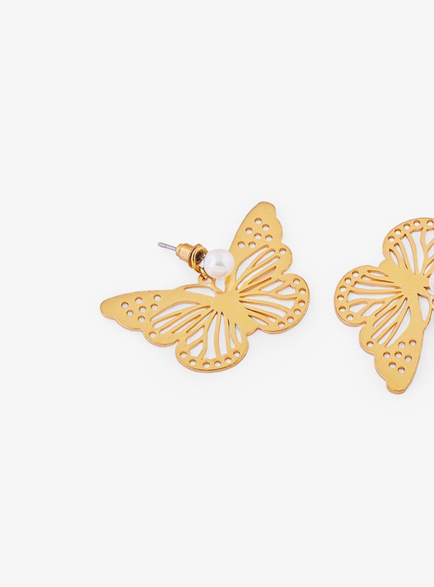 TONIQ Butterfly Drop Earrings