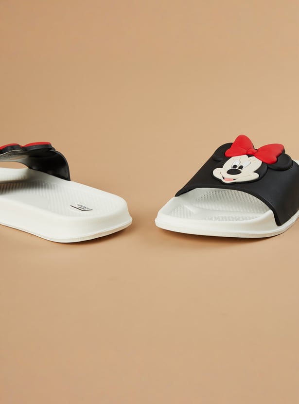 FAME FOREVER Minnie Mouse Applique Sliders