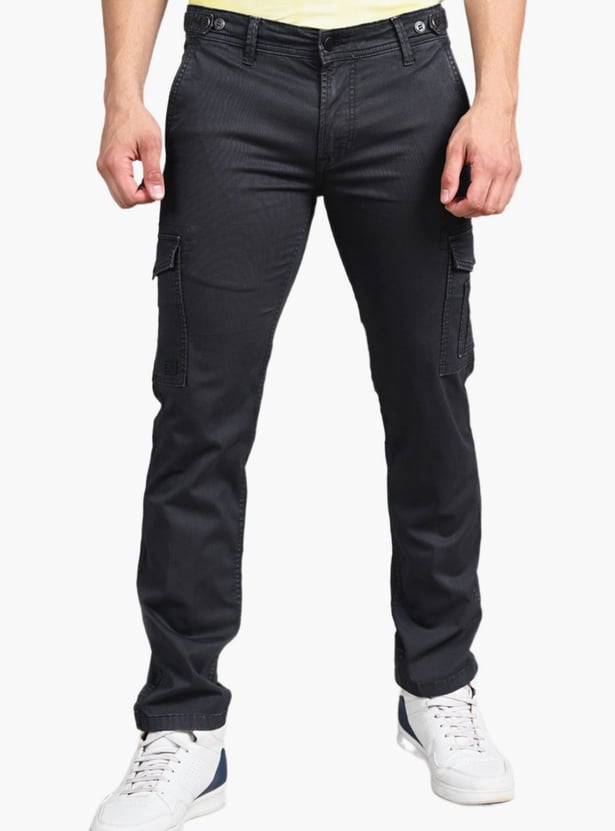 KILLER Solid Regular Fit Cargos
