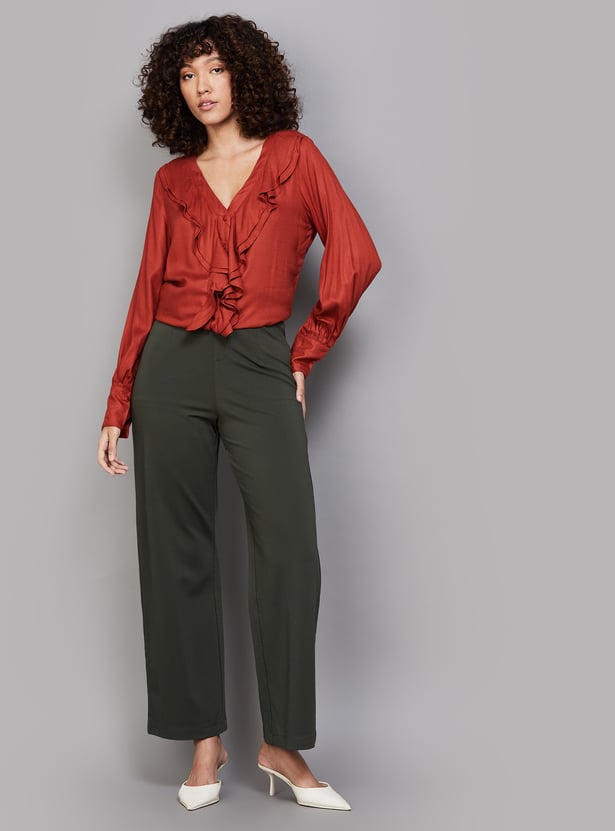 XPOSE Solid Woven Jeggings